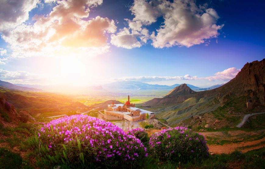 Uçaklı Doğu Anadolu ( Van, Muradiye Şelalesi, Doğubayazıt, İshak Paşa Sarayı, Tendürek Dağı, Kars, Ani Harabeleri, Çıldır, Sarıkamış, Erzurum )