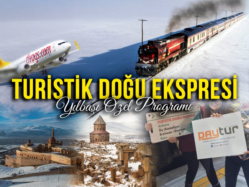 Doğu Anadolu Kış Masalı: Turistik Doğu Ekspresi ile Yılbaşı Özel Turu ( Uçak Gidiş – Tren Dönüş / 29 Aralık 2025  – 4 Ocak  2026 / 4 Gece Otel – 2 Gece Tren Konaklama )